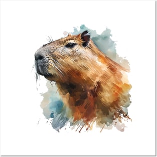 capybara Posters and Art